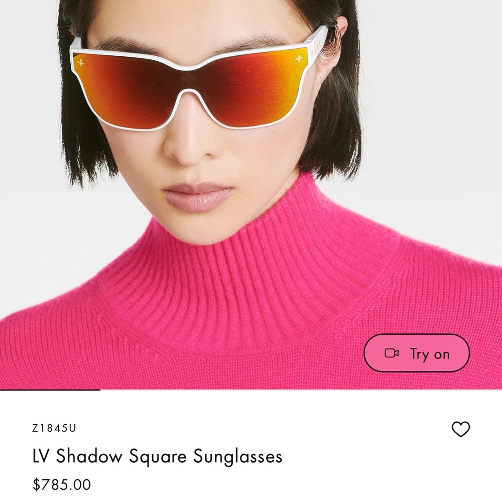 Louis Vuitton shadow sunglasses